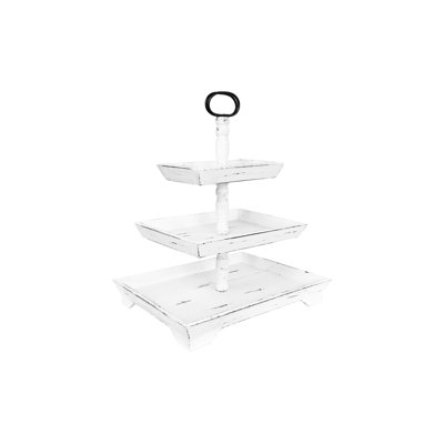 Ellika Wood Tiered Stand