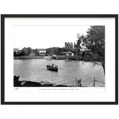 Newark On Trent, Farndon Ferry 1923 - Single Picture Frame Print