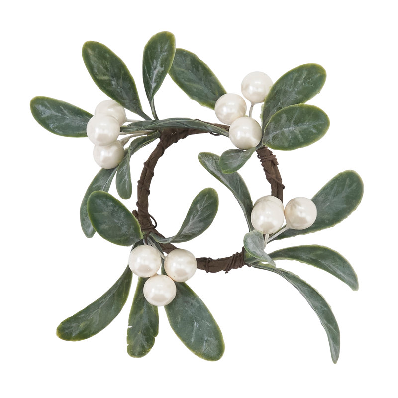 Rond de serviette Mistletoe Design