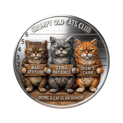 Bad Tempered Old Club Commemorative Coin