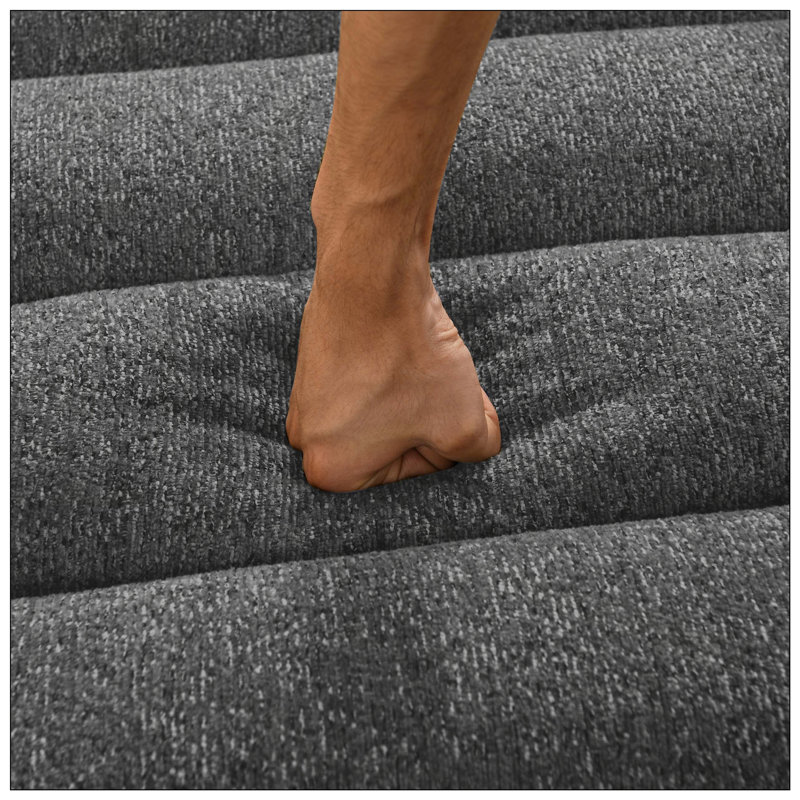 Composant de remplacement pour canapé modulaire à siège simple, Gris foncé