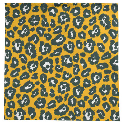 Football Luxury Plaid Animal Print Cotton Blend Tablecloth