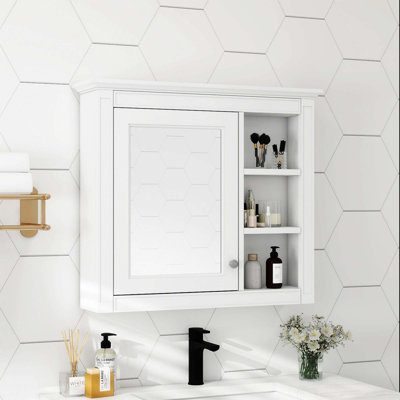 Wall Mounted Bathroom Storage Cabinet