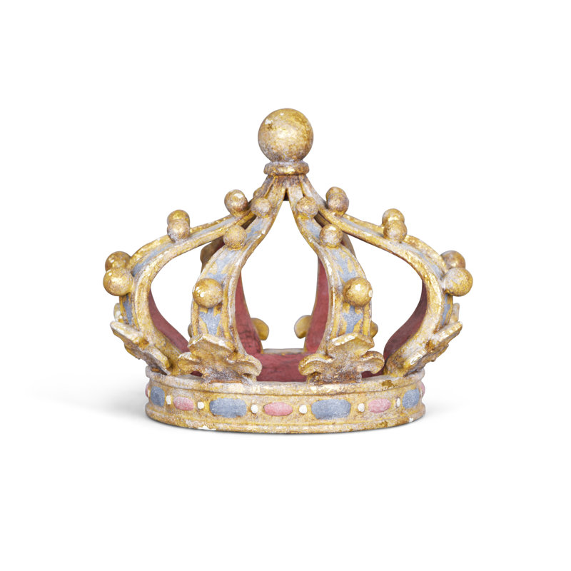 De Lis Crown Sculpture