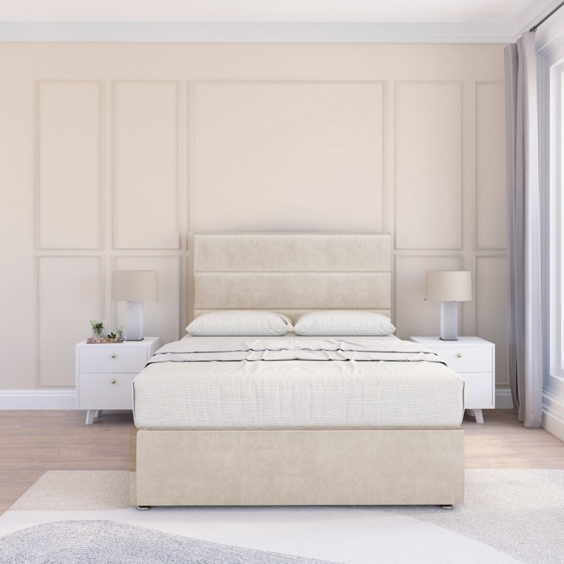Bed, Cream, Kingsize (5')