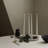 VELA 1.38" Stoneware Tabletop Candelabra-91102473