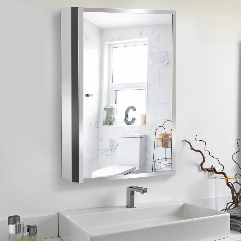 Stainless Steel Wall Mounted Bathroom Cabinet