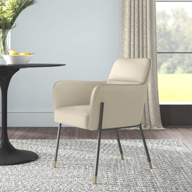 Fauteuil rembourré gris Fiskdale