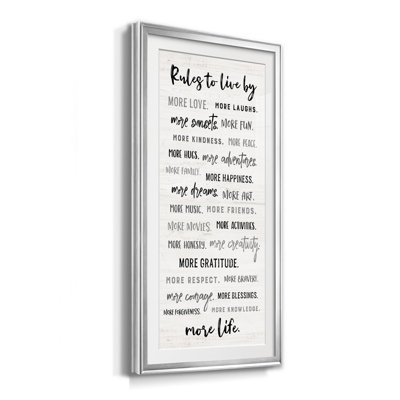 " Rules To Live By "