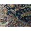 Mahajaran Wool Oriental Area Rug in Navy/Camel