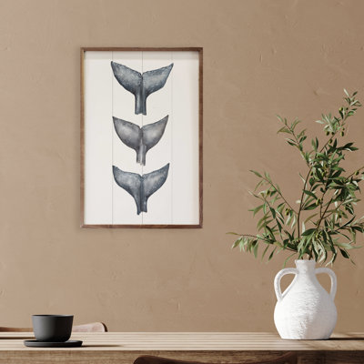 «Whale Tail Trio», peinture par Emily Wood