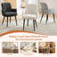 Gennadiy 137.16cm H Polyesterfaser Upholstered Metal Upholstered Back Side Chair-955730672
