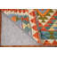 Multolor Wool Kilim Oriental Accent Rug 3x4