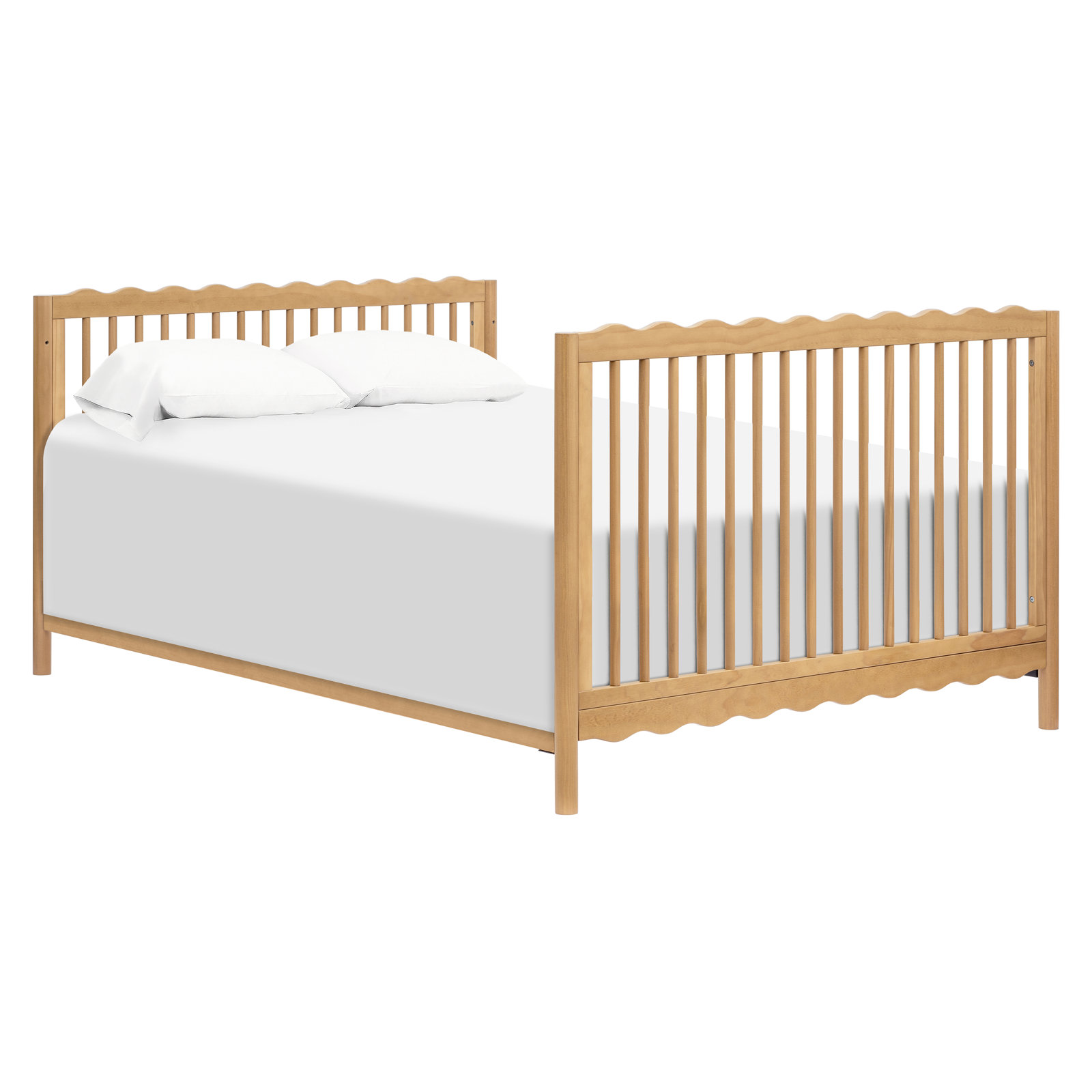Swell Pine 4-in-1 Convertible Crib, Honey