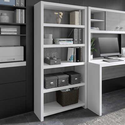 Echo 66" H x 32" W Standard Bookcase