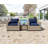 Raian Wicker 2 - Person Patio Conversation Sets with Cushions-88476711-88476709