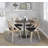 Chambord Round Metal Base Dining Table-1673461902