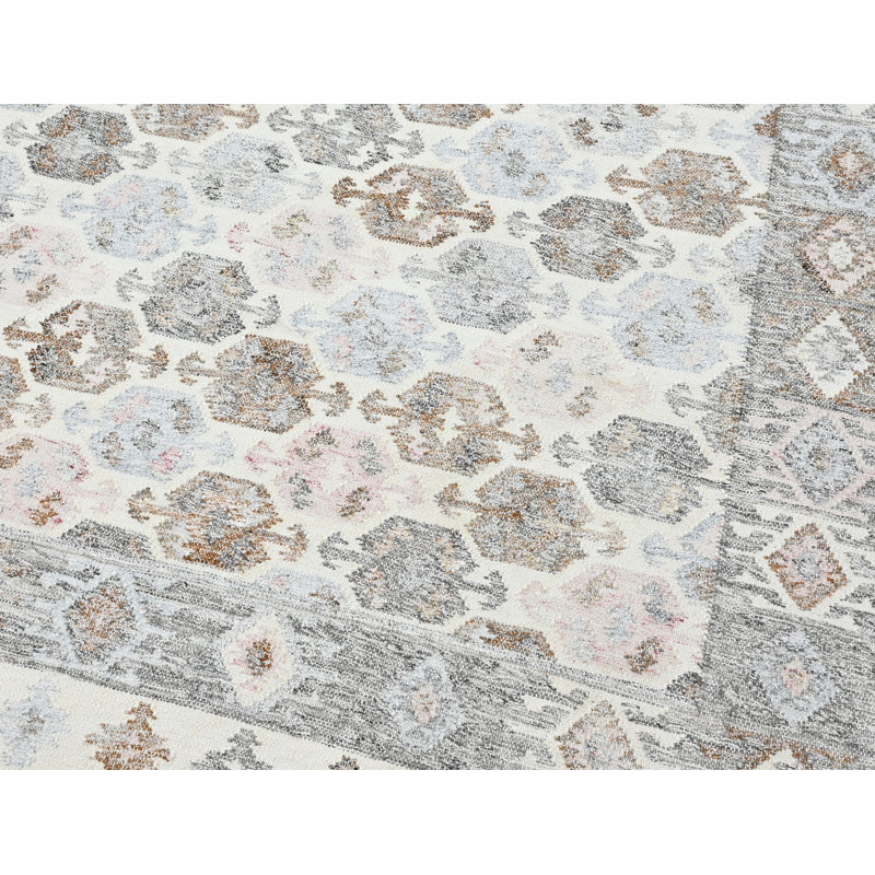 Abstract Hand Woven 200cm X 290cm Indoor / Outdoor Area Rug, Rectangle 200 x 290 cm