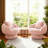 Upholstered Swivel Accent Chair Barrel Chair with Pillow-1721539065