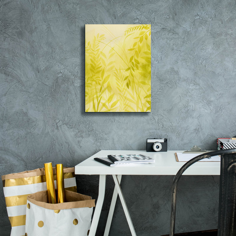 «Gilded Shadows 2» par Grace Popp, art mural épique Graffiti 12 po x 16 po