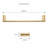 Linear 24” Towel Bar-126316935