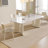 Rectangular marble dining table-1602753369