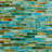 Waterscape 11.82" x 12" Glass Brick Joint Mosaic Wall Tile