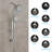 Dual Shower Head 1.8 GPM with Self-Cleaning