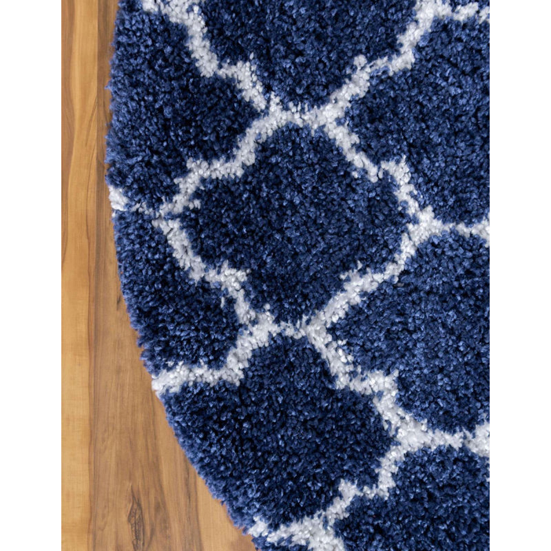 Walsenburg Oriental Indoor Rug, Round 8'