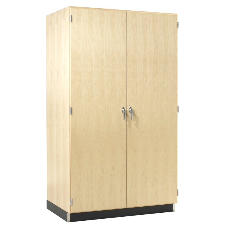 Rock And Paper 7 Compartment Classroom Cabinet with Doors