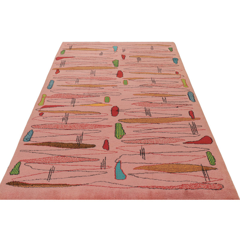 One-of-a-Kind 5'x8'4” Hand Knotted Area Rug