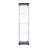 One Door Glass Cabinet Glass Display Cabinet With 4 Shelves-2003660536