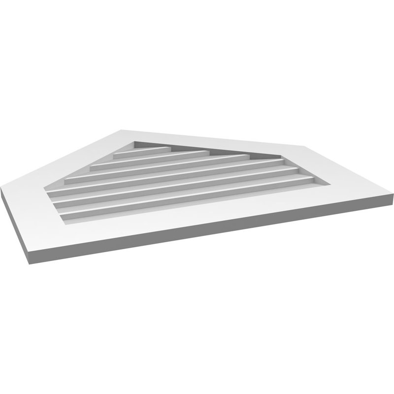 Ventilateur à pignon en uréthane non-fonctionnel Signature, H 26 po x l 30 po x P 1 po