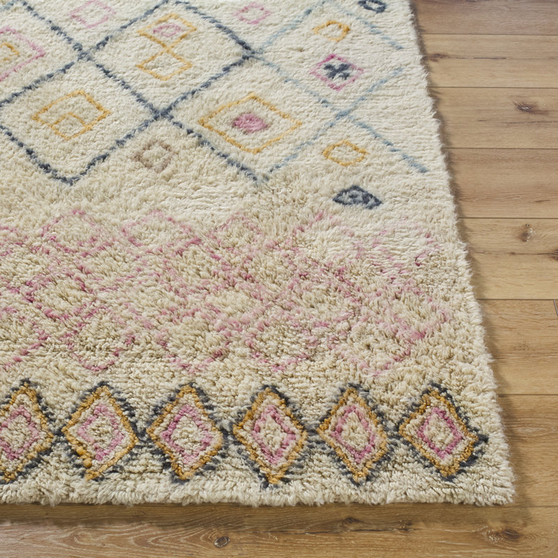 Tapis fait à la main Lovenais, Rectangle 8 pi x 10 pi