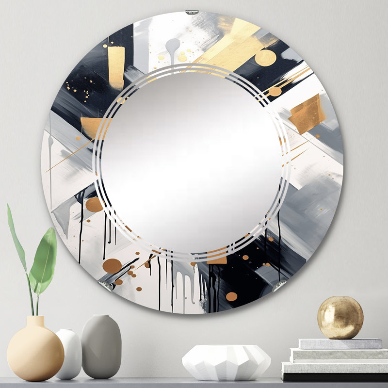 Miroir mural Lindview, 24 po x 24 po