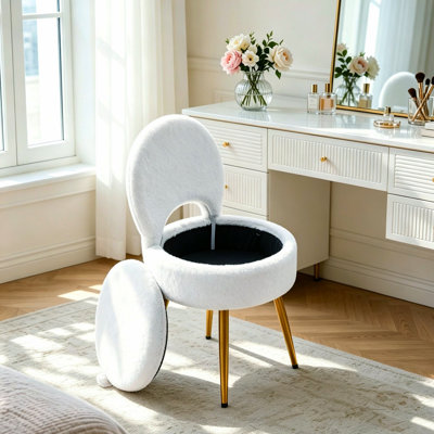 Plywood Accent Stool