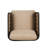 Citali Patio PE Rattan Chair With Iron Frame & Cushions