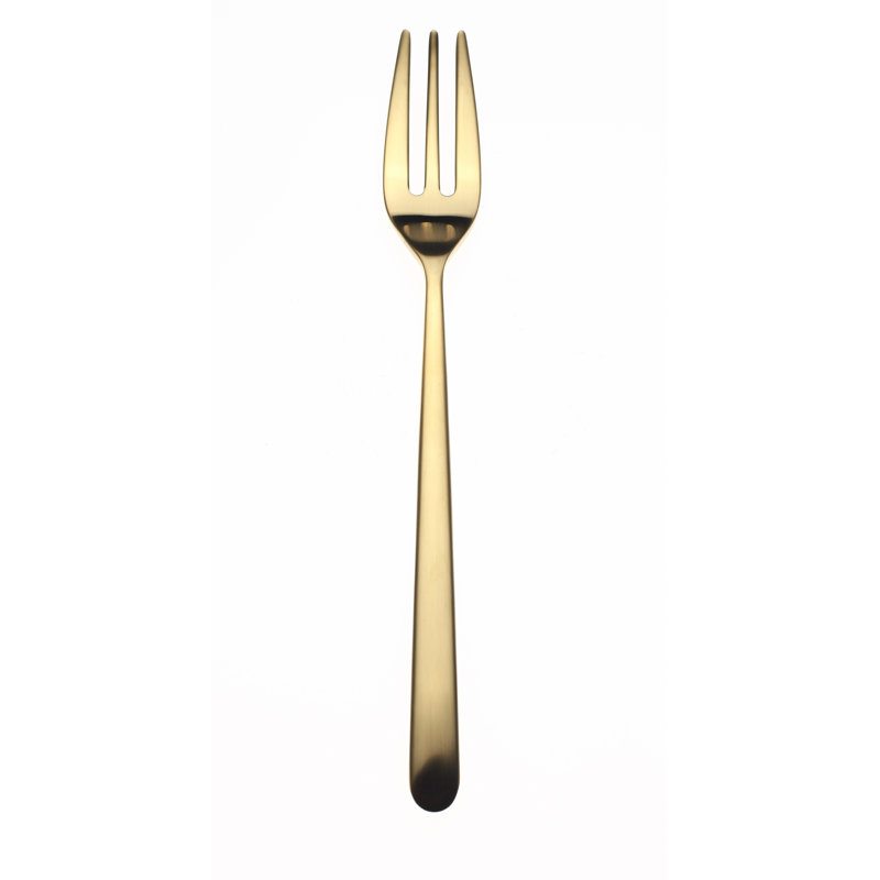 Fourchette de service, Glace dorée