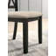 Ensemble de 2 chaises rembourrées en tissu-1814418113