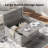 Nilla Wood Storage Coffee Table with Lift Top, 35.5" Convertible Dining Table for Living Room, Modern Center Table with Hidden Storage Compartment, Rising Tabletop for Small Spaces, Apartment & Home Office-1894152955