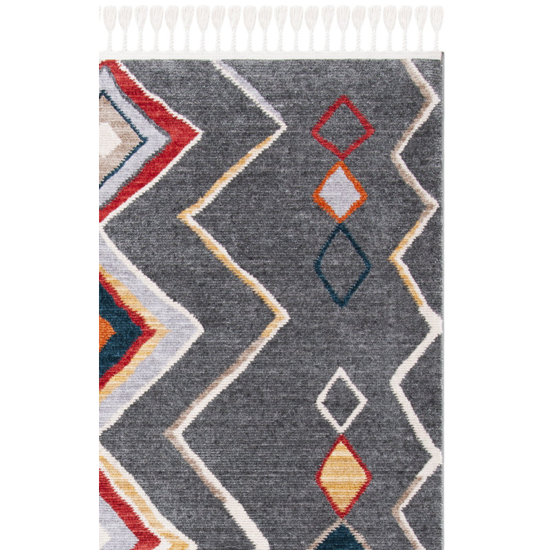 Raelynn Performance Southwestern Rug, Rectangle 9' x 12'