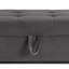 Banc de rangement rembourré en velours avec siège rabattable Modern-1590409863