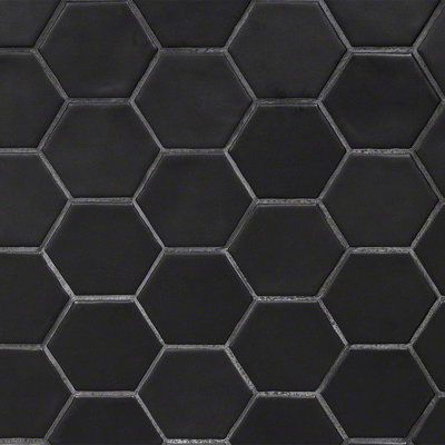 Meadowmere 3" Hexagon Matte Ceramic Tile