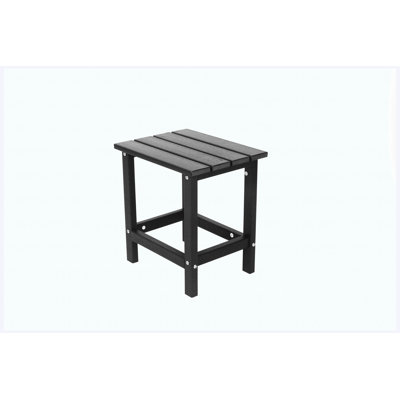 Table de bout extérieure Adirondack, table de bout pour patio en PEHD, vert