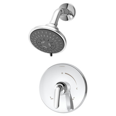 Ensemble de garniture de douche à poignée simple Elm (valve non incluse)