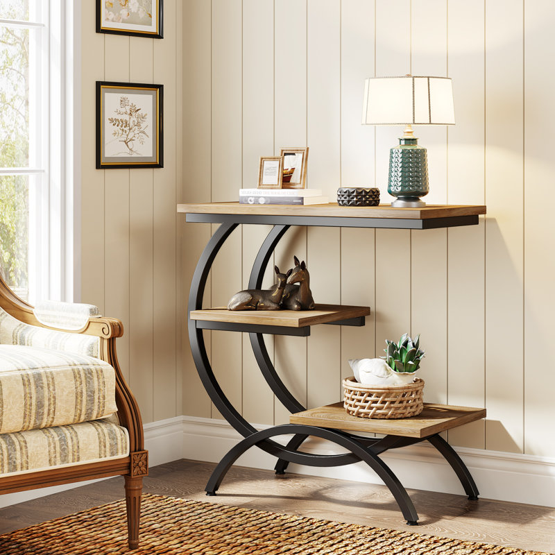 Table de bout Raylen C, Marron clair