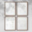 «Memories II», ensemble de 4 reproductions encadrées-1296247610-1296247613