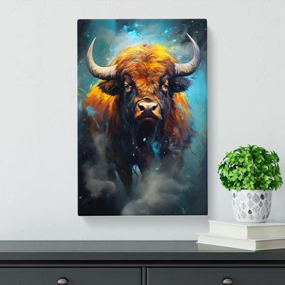 Buffalo - Wrapped Canvas
