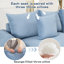 Coussin modulaire surdimensionné 82,6 po Cloud-888335365
