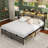 Bookcase Bed With Storage Slide Bedside Shelf-182137014-182137008